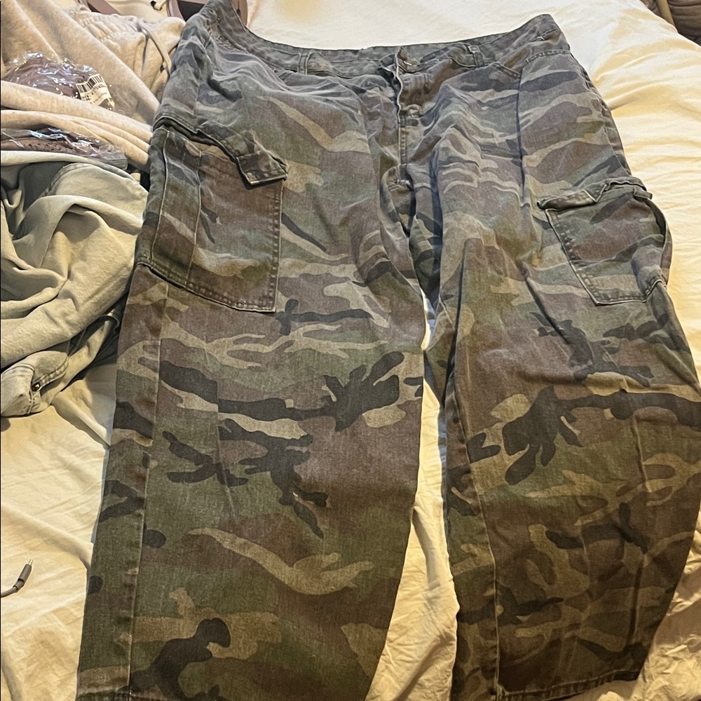 Camouflage Cargo Pants
